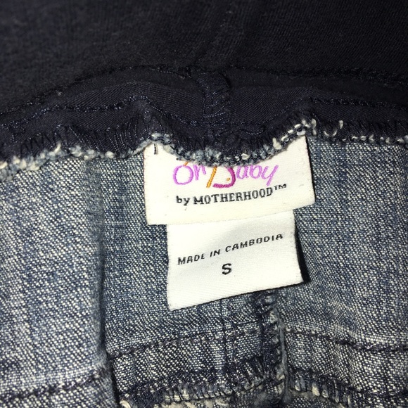 Oh Baby Maternity Jeans. Full Panel. Size Small - Picture 2 of 3